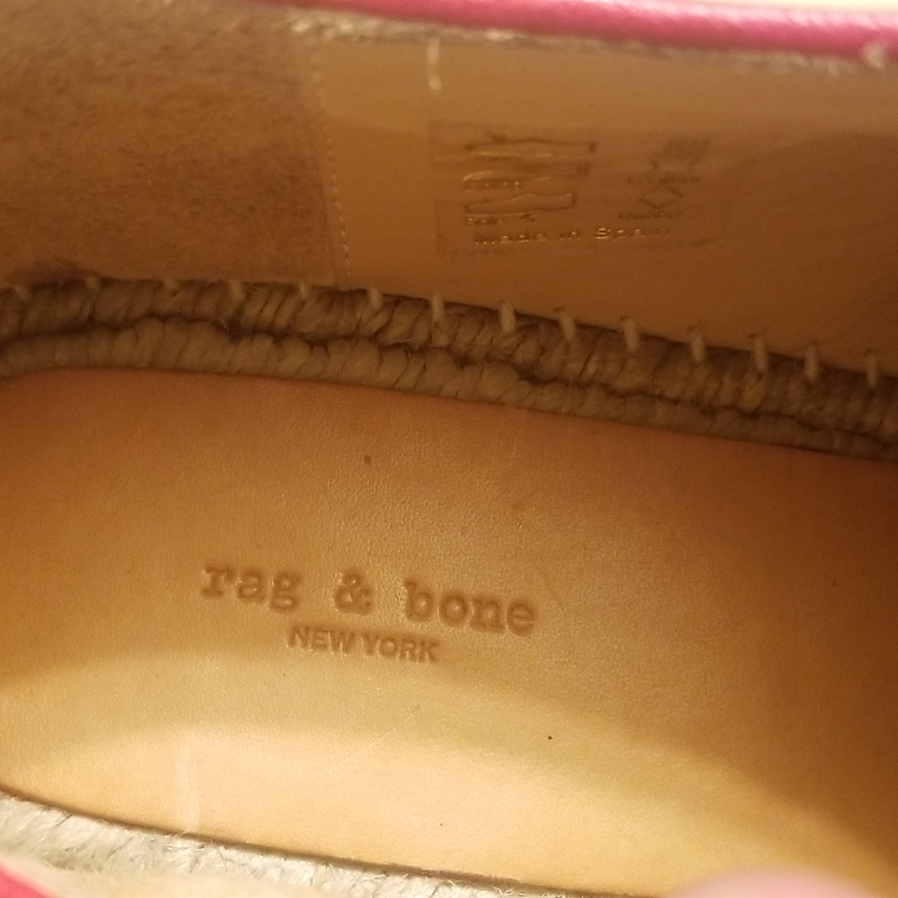 Rag And Bone Espadrille Vibrant Color Slip On - image 5